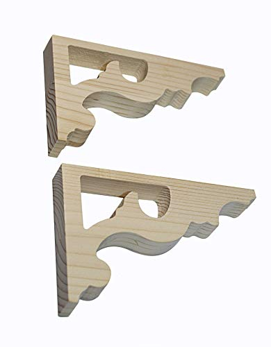 colorcoop coppia reggimensole decorative in legno