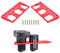 2 x Battery Holder for Bosch 12 V Battery Wall Mount Suitable for GBA 12 V 2.0 Ah, 3.0 Ah, 4.0 Ah, 6.0 Ah (with 8 Screws, No Battery)