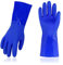 Vgo... 2 Paar Arbeitshandschuhe Polyester PVC-beschichtet rutschfest unisex (PVC4010)