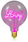 TIANFAN Vintage ampoules LED ampoule 4W Dimmable Love lettre ampoules décoratives 220/240V E27 lampe de Table maison Pink