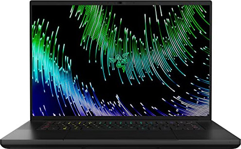 Razer Blade 16 (2023) - 16 Inch Gaming Laptop - NVIDIA Geforce RTX 4070 - Intel Core i9-13950HX - 16 QHD+ 240Hz Display (16GB DDR5 5600MHz, 1TB NVME SSD) UK-Layout | Black