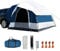 Heckzelt Auto mit Oberem Regenschutz Automarkise für Auto, Camping, Road Trip, Essentials, Mittelgroße Bis Große Größe, SUV, Van, Wasserdicht, 2000 MM, UPF 50+, Blau