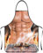 ZKGYUS Tablier Cuisine Homme Humoristique, Tablier Créatif BBQ Cuisine/Sexy Tablier Noël Cadeau pour Homme ou Petit-ami/Petite-ami Party (BBQ)