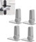 Lockable Window Handle,Door Lever Lock,Door Handle Locks,Door Handle Locks,4 Packs Child Handles Locks,Self Adhesive,One Hand Opertaion Adhesive Baby Proofing Door Handle Locks