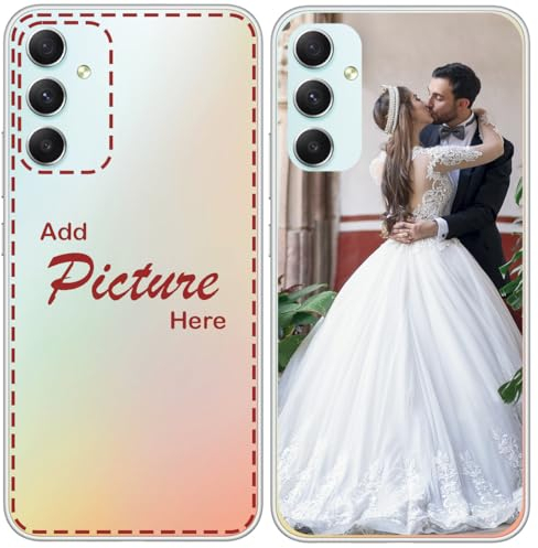 Handyhülle für das Samsung Galaxy A35 5G Hülle selbst gestalten Silikonhülle Dein Bild Motiv Design Personalisierte Schutzhülle Silikon Case eigenes Foto individuell Bedrucken erstellen