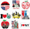 Tellegloww New York Kühlschrankmagnet NYC City, magnetische Kühlschrankaufkleber, Metallmagnet, Souvenirs, Geschenke, Kühlschrankmagnete, Heimdekoration, Zubehör, 18 Stück