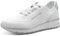 MARCO TOZZI Damen Sneaker flach Sportlich Bequem, Weiß (White Comb), 37 EU