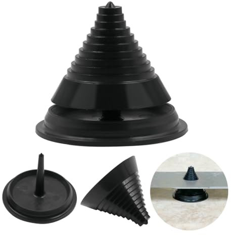 ZAAWUUT 4-Set Lawn Mower Blade Balancer,Universal Blade Sharpener Balances,Balances Blades for Power Drill Hand Drill Lawnmower Accessories