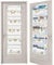 Clastyle Grey Animal Over The Door Organizer with 5 Pockets Elephant Monkey Nursery Hanging Storage Organizer for Kids Clothes Diaper Toy Closet Door Hanging Shelf Storage for Bedroom Bathroom Pantry