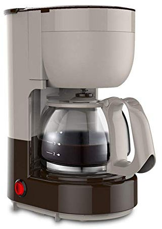 HUAIMEN Coffee Machine Cup, 5 Person Cup Coffee Maker Household Small Insulated Coffee Machine (Black) (Gray Coffee)
