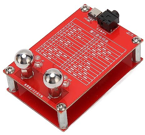 Yctze Tecla de Telégrafo Automática, Llave Morse Cw de 5V con Base Fija Magnética para Radio, Interfaz de Salida de 3,5 Mm, Tecla de Telégrafo de Radio