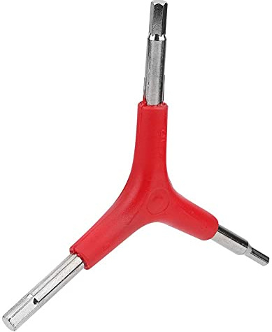 Ejoyous Dreienwegen Interior Socket Wrench, Bicycle 3 Paths Hex Alley Keys 4mm/5mm/6mm Keys Repair Repair of The Bicycle Maintenance