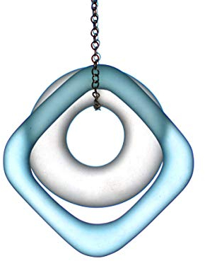 Gin and Tonic Necklace - Made From Recycled Bombay Sapphire Gin Bottle and Tonic Water Bottle