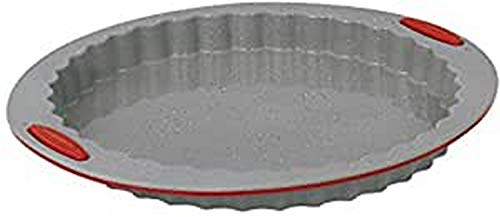 Jata Hogar MC60 - Molde para tartas y bizcochos, color gris y rojo
