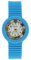 Glass Of Venice Murano Millefiori Uhr mit Gummiband - Aqua Blau