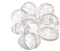 CRYSTAL KING 5 Acrylkugeln Groß 14,6cm Durchsichtige Kugel Aufhängen Bastelkugel Acrylkugel Teilbar