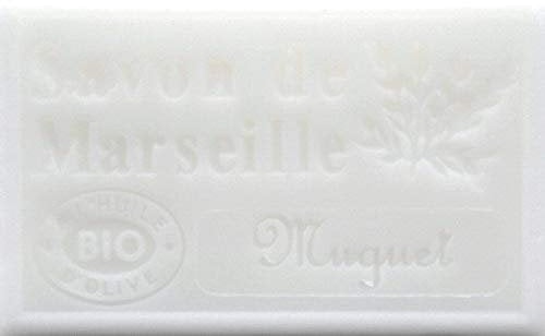 SAVON DE MARSEILLE 125g, French Soap, Vegetable Soap (Lily of the Valley (Muguet))