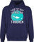 Hoodie Herren Pullover Männer - Wassersport - Der tut nix der will nur tauchen - L - Navy Blau - schwimmer tauch hoodies schwimmmotiv taucher hoody schwimmen kapuzenpulli schwimm jh001 schwimmsport