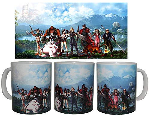 Tasse Final Fantasy VII + Button