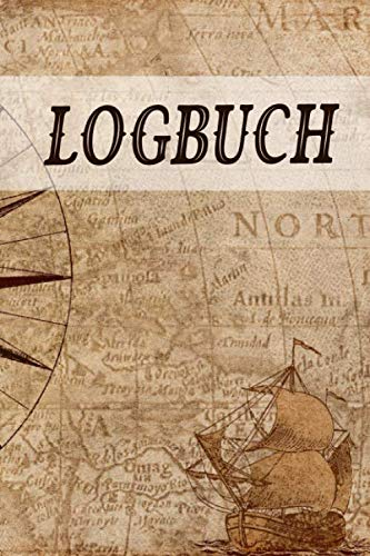Logbuch: Logbuch für Bootsfahrten mit Motorboot, Yacht, Segelboot, Schiff, Bordbuch für Kapitän, Segler und Crew. Schiffstagebuch, Meilenbuch | A5 Notizbuch zum ausfüllen