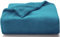 WAVVE Kuscheldecke Flauschig Decke Fleecedecke - Sofadecke Klein Wohndecke Couchdecke, Decke Sofa Weich Türkis, Leicht Sofaüberwurf 130x150 cm