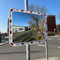 TRUTZHOLM Verkehrsspiegel eckig rot/weiß 60x80 cm Sicherheitsspiegel für innen und Außen