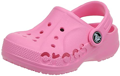 Crocs Unisex Kids Baya Clog K Clog, Pink Lemonade, 12 UK Child