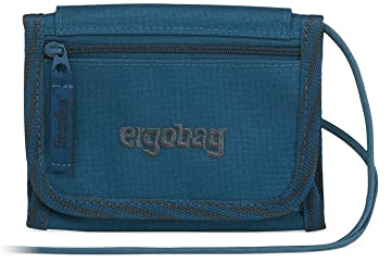 ergobag Brustbeutel Kleingeldfach, Sichtfenster RobotBär - Blau