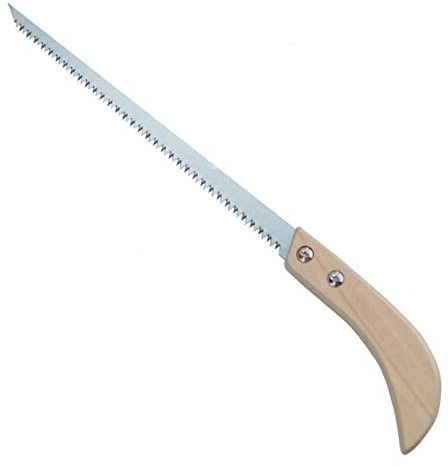 ZXCVWWE Outdoor Portable Hand Saw,Household Hand Saw,Cutting Saw with Wood Handle,Portable Multi-Function Saw, for Gypsum Board Cutting Wood Plastic or Wooden