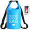 Boot Dry Bags - 10L wasserdichte Tasche mit Handytasche, Schultern, Nassbeutel, Rucksack für Bootfahren, Kajakfahren, Angeln, Rafting, Schwimmen, Surfen, Skifahren, Camping, Radfahren, Wandern, Strand