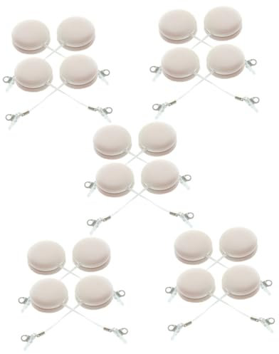 ABOOFAN 20piezas Limpiador De Pantallas De Forma De Macarón Paños De Limpieza Ligeros y Portátiles Para Móviles Tablets y Lentes Para Eliminar Huellas y Manchas