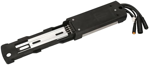 windmeile | Hailong Akku Halterung mit integriertem Controller, 48V Block, 500W, Waterproof-Stecker, Schwarz, E-Bike, Elektro Fahrrad, Pedelec