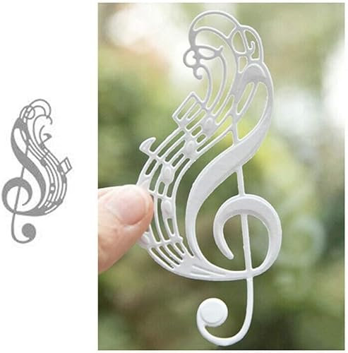 Metal Music Note Cookie Cutters for Scrapbooking, Embossing, Photos, Hobbies and Craftwork Cutting Dies Stamping