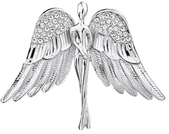 KAREN66 Engel Abzeichen Angel Brosche Damen Elegant Anstecknadeln für Partys, Bankette, Schal dekoriert, Kleidung Modeschmuck, Mantel Zubehör, Schmuck