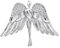 KAREN66 Engel Abzeichen Angel Brosche Damen Elegant Anstecknadeln für Partys, Bankette, Schal dekoriert, Kleidung Modeschmuck, Mantel Zubehör, Schmuck
