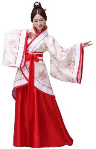 Costume Tang De Style Chinois pour Femmes, Robes Hanfu, Costume Traditionnel Ancien À Manches Longues, Vêtements Classiques De Cosplay pour Adultes