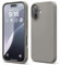 elago Premium Liquid Silikon Hülle Kompatibel mit iPhone 16 Hülle, Ganzkörper Handyhülle, Stoßfest, Schlanke Handyhülle, Kratzfester weicher Mikrofaser-Innenfutter, 6.1 Zoll (Mittelgrau)