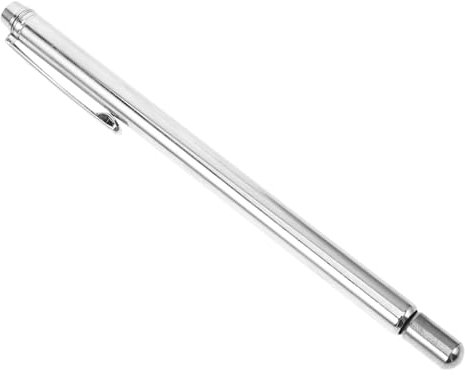 HOMSFOU Règle Xunlong Baguettes De Sourcier Tige De Feng Shui De Sourcier En Métal Outil De Divination De Sourcier Utile Outil Divinatoire Durable Laiton Silver