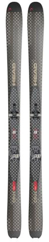 HEAD Ski-Set Crux Pro 99 + Bindung Almonte 12 Pt Herren – Größe 163 – Schwarz