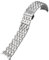 VELORE 316L Edelstahl 20mm Armband für Tissot T097 T097407 T097410A Silber Uhrenarmband Armbänder Kostenlose Tools Männer Frauen Uhrenarmbänder(Silver)