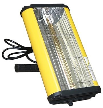 Infrarot Lacktrockner, 1000W Multifunktionale Kurzwellen-Infrarot-Lackhärtungslampe Infrarot-Lacklampen Hand-Lacklampe,Autolack Strahler Aushärtungslampe