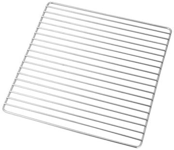 LCKKJHG Grillroste Runde BBQ Net Grill Edelstahl Feine Mesh Bratpfannen Zubehör Antihaft-Gitter Rack FüR Gasgrill, Kugelgrill(25X30CM)