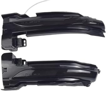 Auto Rückspiegel Blinker,für Ford Focus 4 MK4 2019 2020 ST 2021,Auto Blinker Licht Seite Spiegel Blinker Links Rechts Zubehör,A-White
