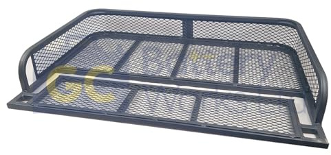 Doblit ATV Transport Box | Tool and Luggage Storage Basket | Rack Mounted Crate for Quad Bikes Utility Vehicles ATVS UTVS | Universal Mounting Assorted Bolts & Brackets Inc. (Rear Basket ONLY)