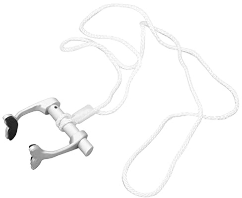 Naroote Pince-Nez D'apnée Bouchons de Nez de Natation avec Sangle Anti-Perte pour L'entraînement des Débutants en Plongée Haute Performance Respectueux de la Peau pour la Pratique en Piscine et en