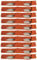 TOPWA Schweißband, Schweißband, Braun, 25 x 9,5 cm, 10 Stück