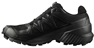 Salomon Herren Speedcross Gore-tex Trailrunning-Schuhe, Black Black Phantom, 42 EU