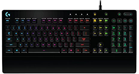 Logitech G213 Prodigy - Teclado para Juegos retroiluminado, Color Negro
