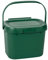 Addis 518250 Everyday Kitchen Food Waste Compost Caddy Bin, 4.5 Litre, Dark Green