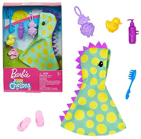 Barbie Accesorios de baño | para Chelsea Mattel FXN69 | Moda de la Muñeca